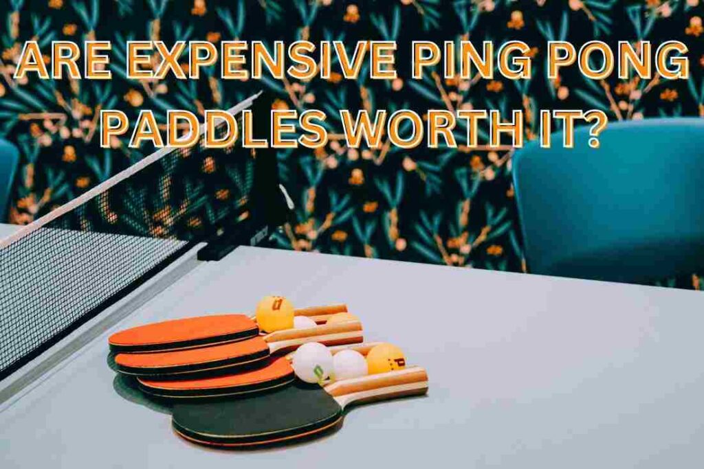 Are expensive ping pong paddles worth it?