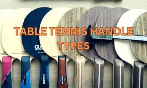 Table Tennis Handle Types